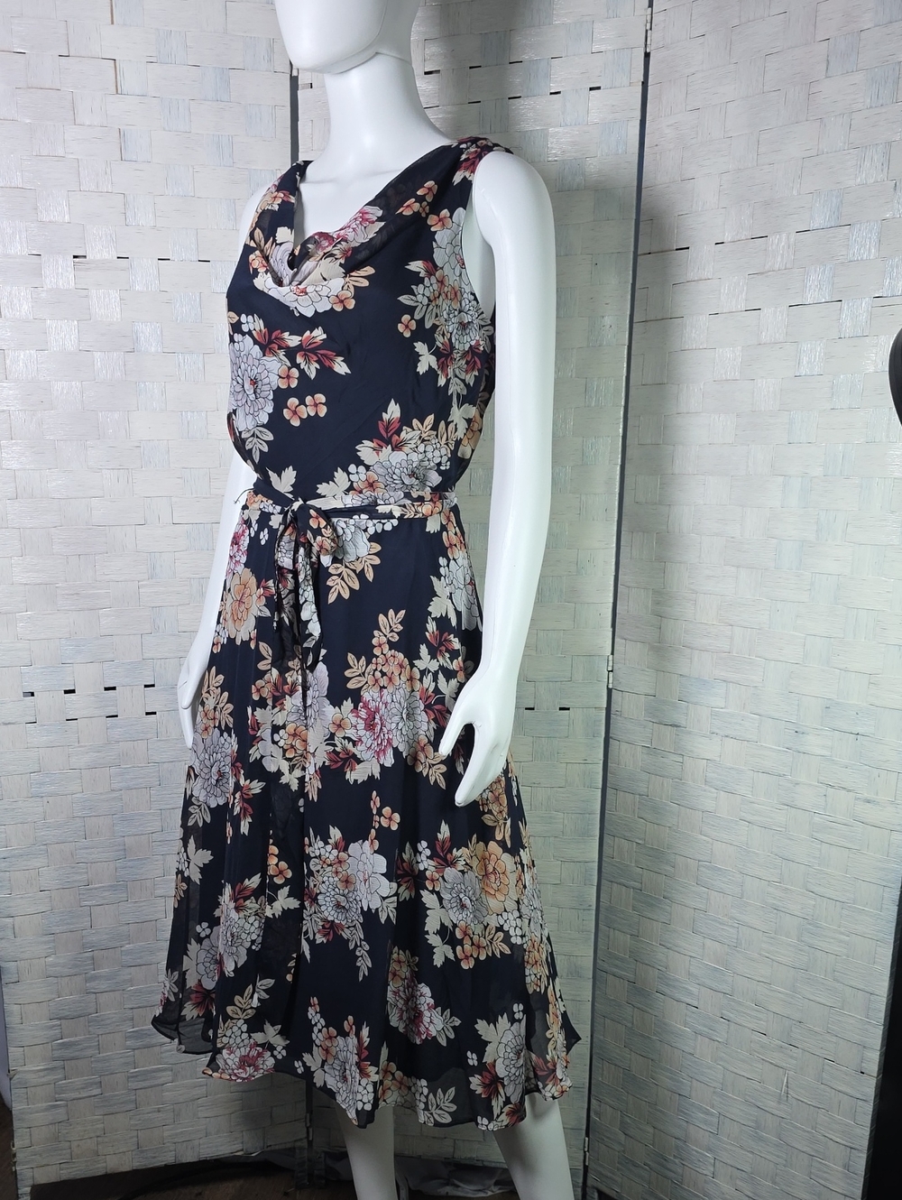 Robert Louis Floral Midi Dress